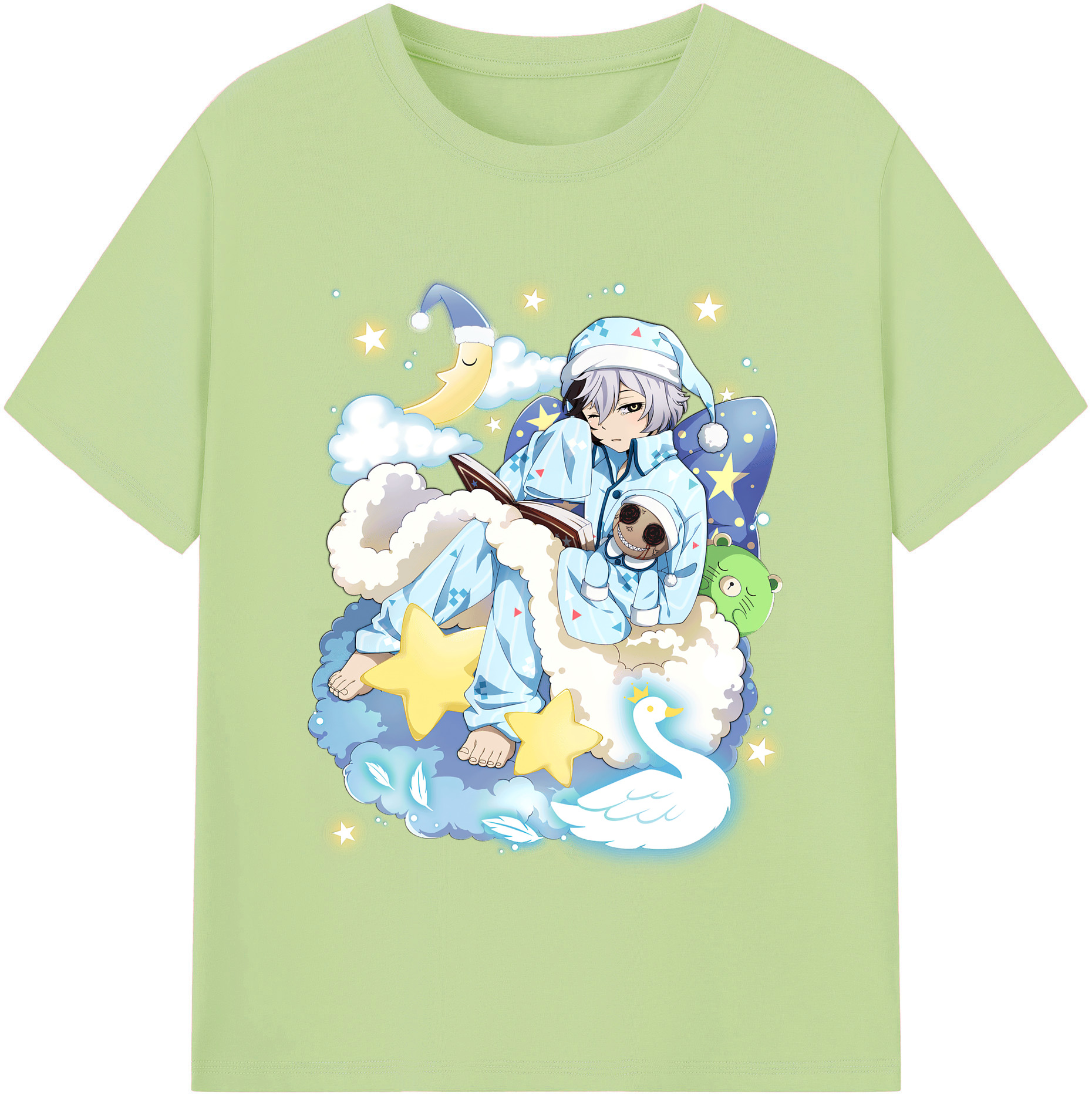（画像用） 文豪ストレイドッグス Bungo Stray Dogs 綿100％半袖Tシャツ（フロントプリント）